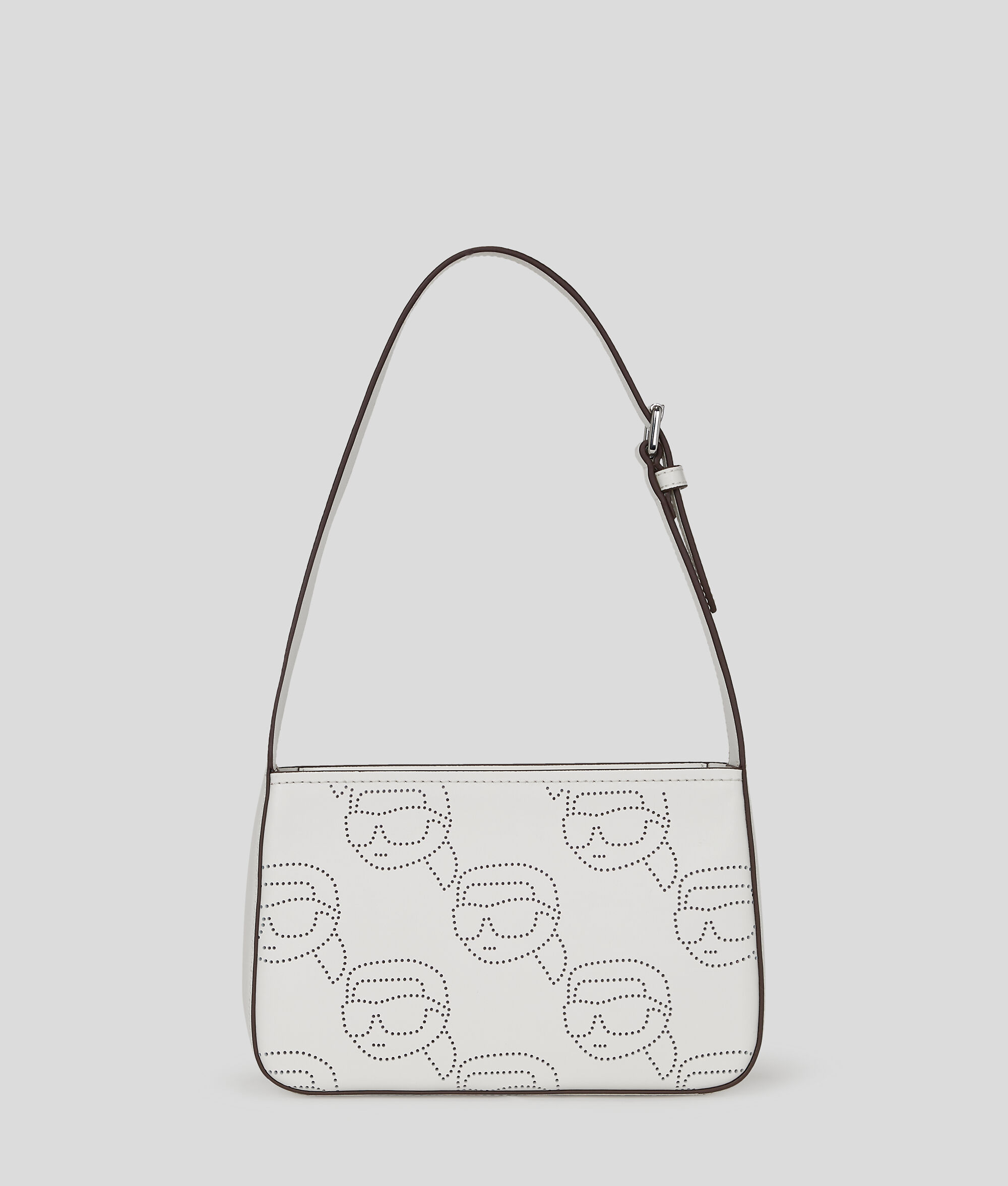 (image for) First-Class K/Ikonik Perforated Shoulder Bag